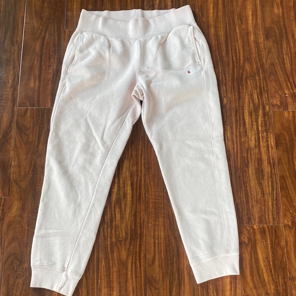 Very light pink Champion sweat pants!